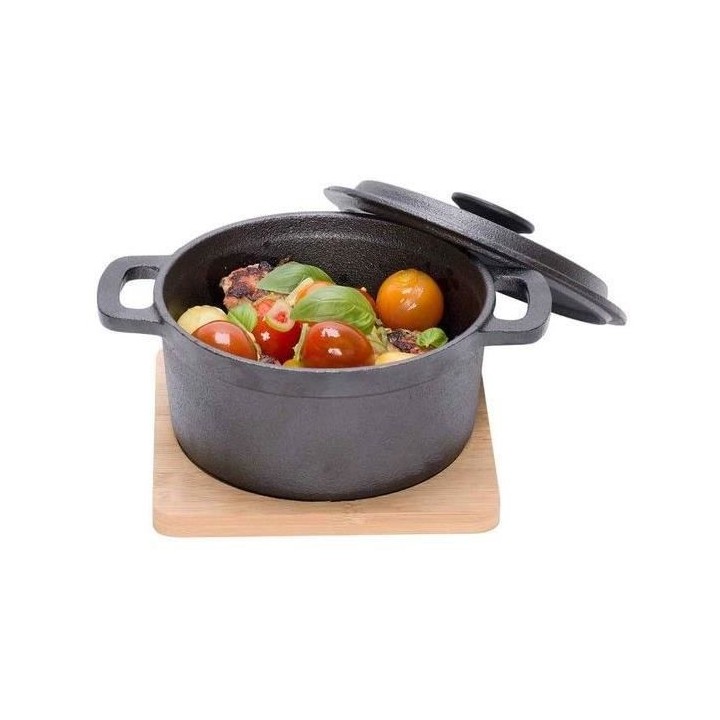 COSY & TRENDY 2427747 cocotte 13,5X10,5Xh8Cm - Tous feux dont inductio