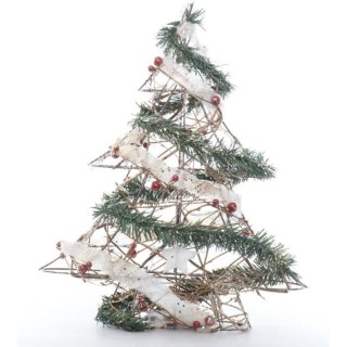 CP INTERNATIONAL Sapin décoré guirlande étoile PM 15 LED