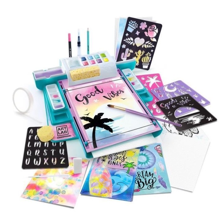 CANAL TOYS - Art Lab Studio de Peinture Aquarelle - Coffret pour enfan