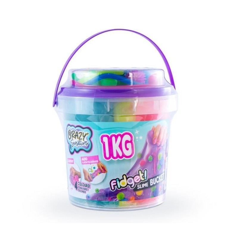 Fidget Slime - Fidget bucket 1kg - Crazy Sensations - Canal Toys