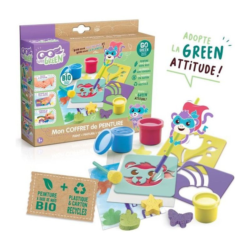 SUPER GREEN Kit de peinture bio