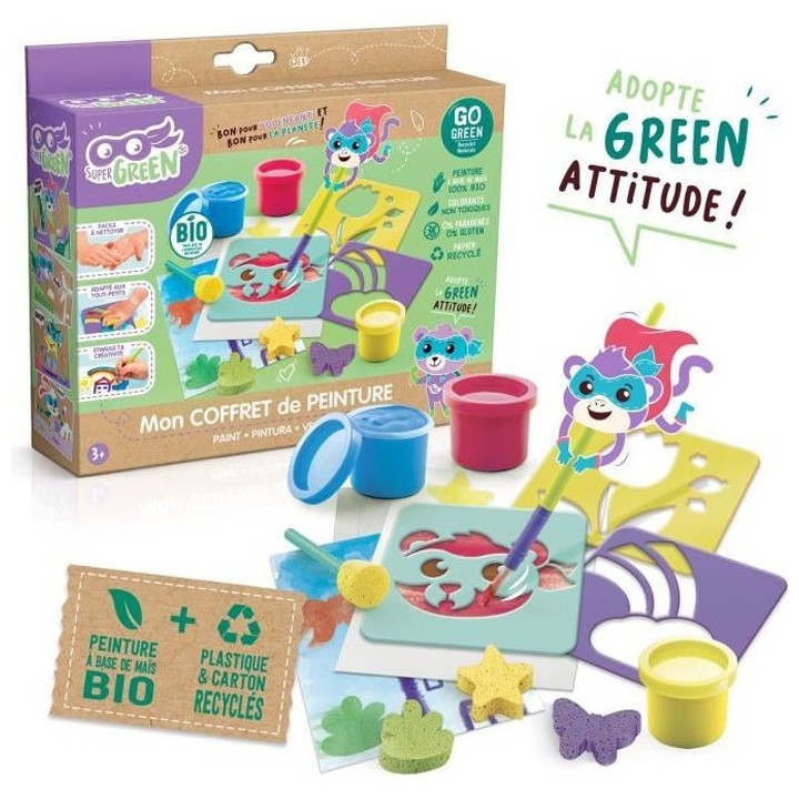 SUPER GREEN Kit de peinture bio
