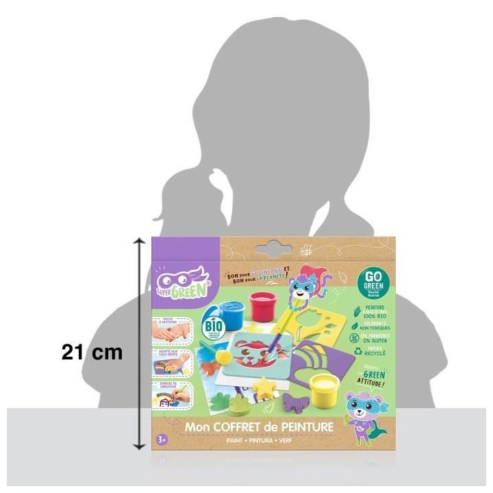SUPER GREEN Kit de peinture bio