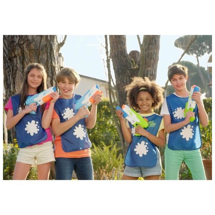 Super Blaster Game - Compact Kit 1 pistolet a eau et 1 dossard - Jeux