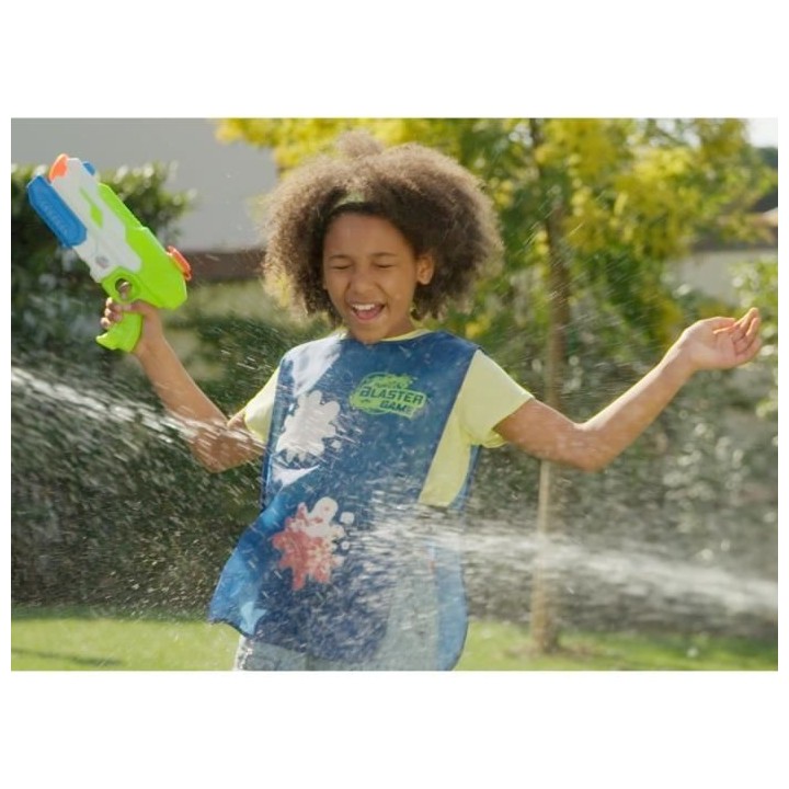 Super Blaster Game - Compact Kit 1 pistolet a eau et 1 dossard - Jeux