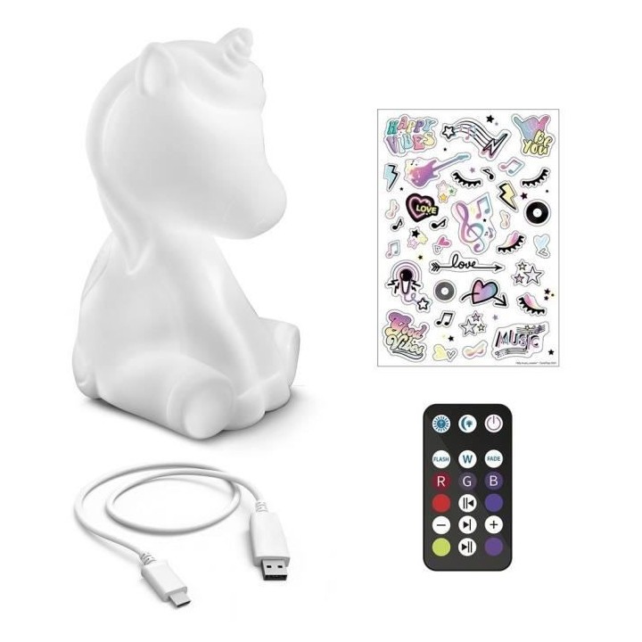 CANAL TOYS - Studio Creator - Enceinte licorne lumineuse - INF 006