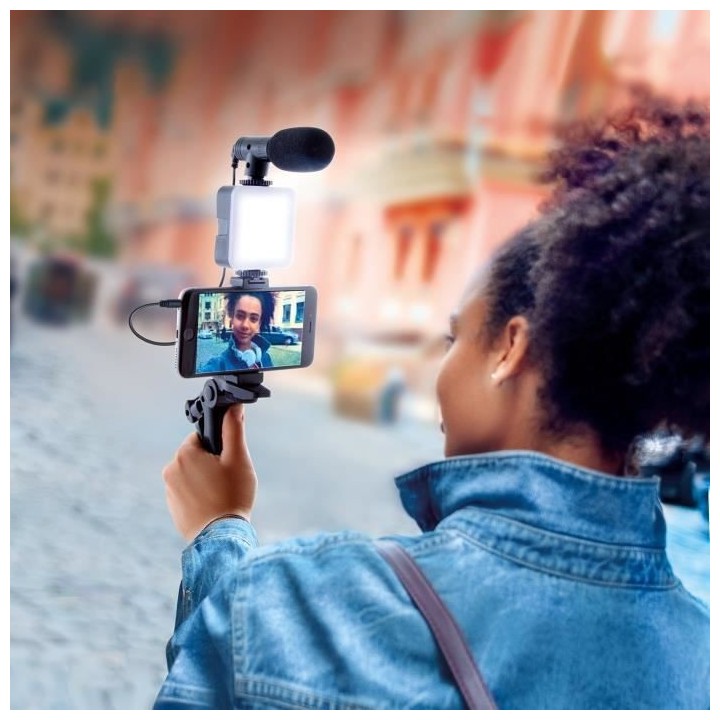 Kit de Vlogging - Studio creator - Kit de Podcast & Vlogging avec lumi