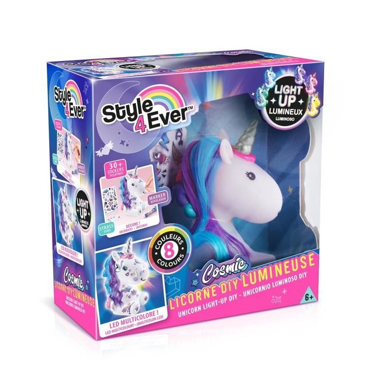 Licorne Cosmique DIY Lumineuse - Édition Collector - Canal Toys