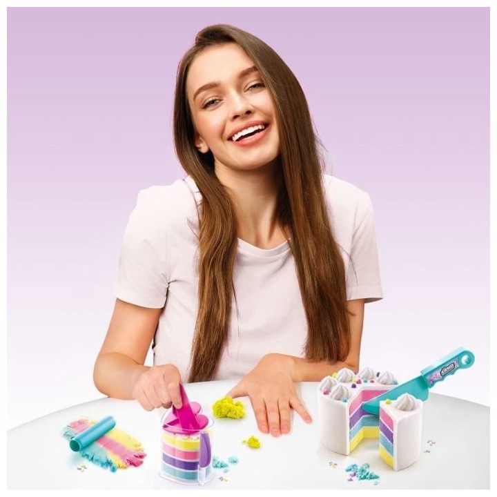 CANAL TOYS - So Sand - Rainbow cake ASMR - Sable magique senteurs - SD