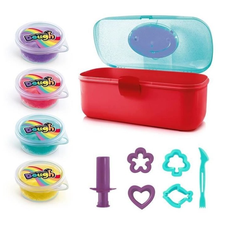 CANAL TOYS - Antibactérienne - Malette de Pâte a modeler