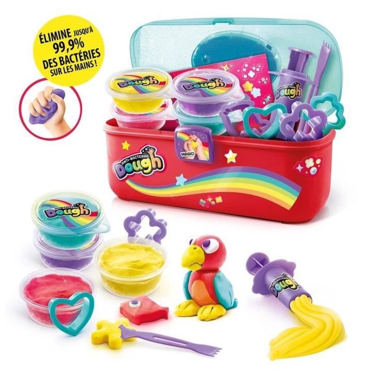 CANAL TOYS - Antibactérienne - Malette de Pâte a modeler