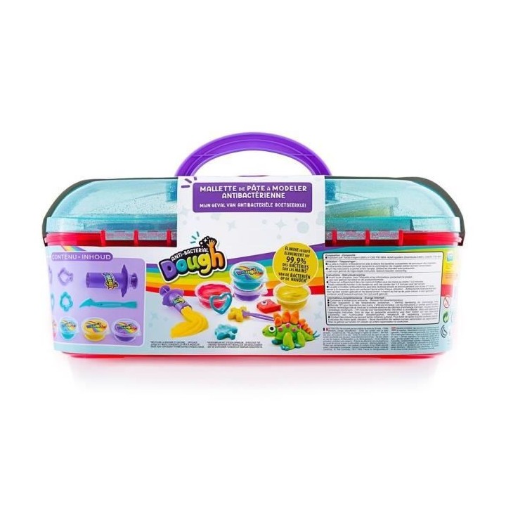 CANAL TOYS - Antibactérienne - Malette de Pâte a modeler