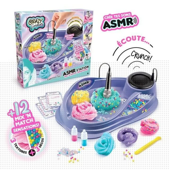 CANAL TOYS - Crazy Sensations ASMR Station - Écoute et crée de nouve