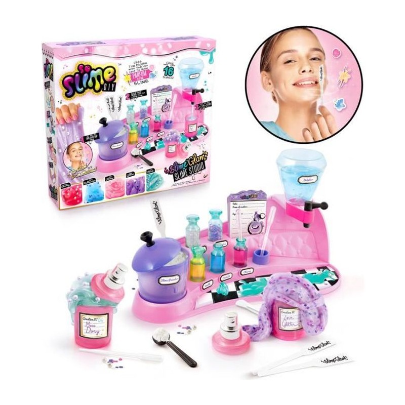 SO DIY So Slime Slime'Glam Studio de création de parfums de slime - Crée tes propres slimes parfumées ! - 6 ans et +