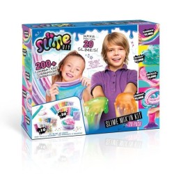 Slime DIY Pack 20 Slimes Mix'in Kit - CANAL TOYS