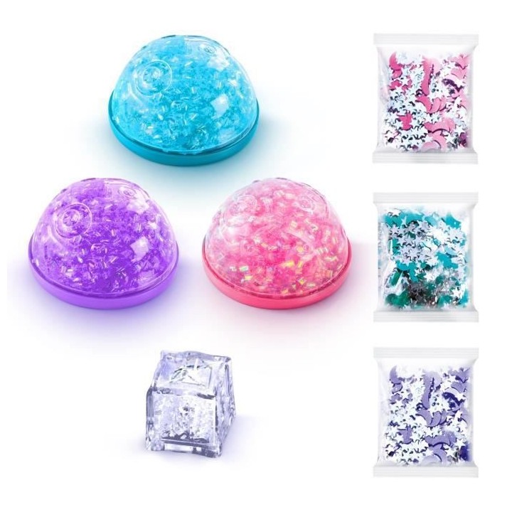 Pack de 3 Slime cosmique lumineux - So Slime - Loisirs Créatifs - SSC