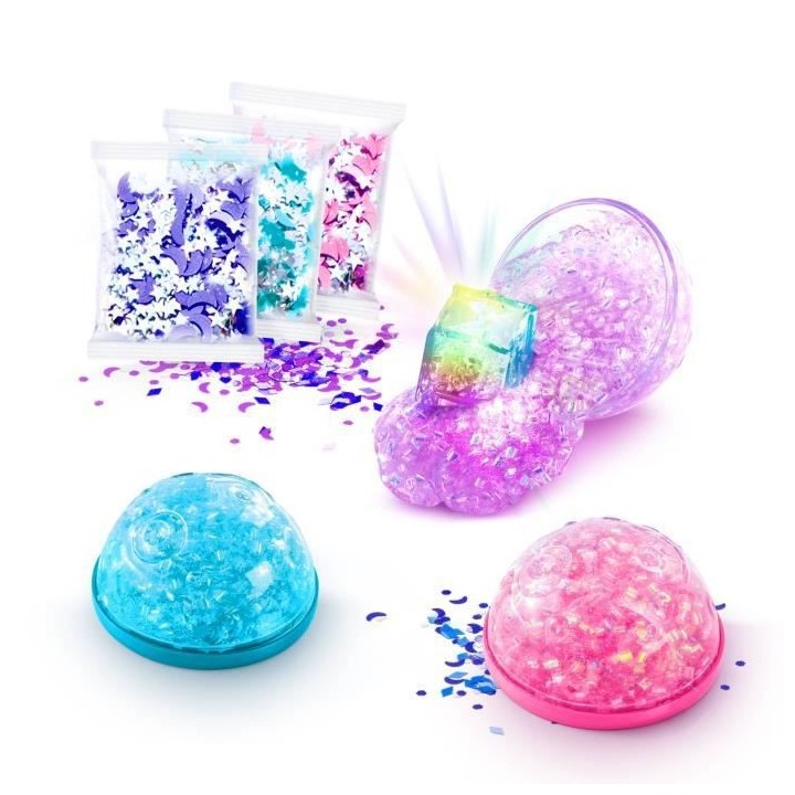 Pack de 3 Slime cosmique lumineux - So Slime - Loisirs Créatifs - SSC