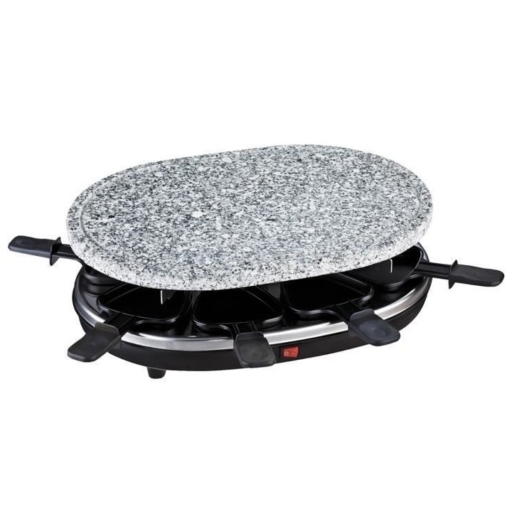 H.KoeNIG RP85 - Appareil a raclette et pierre a cuire 8 personnes