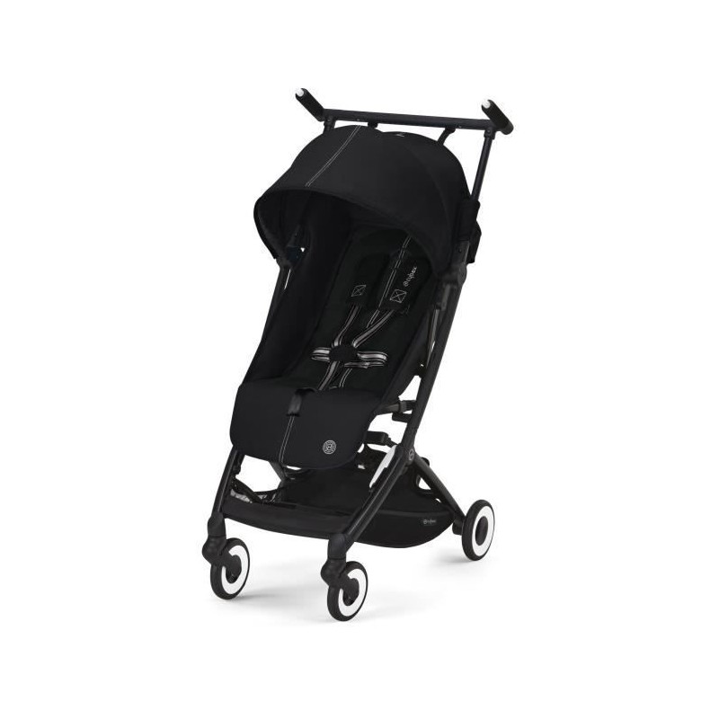 Poussette citadine ultra compacte LIBELLE Moon Black CYBEX - De 6 mois a 4 ans - Noir