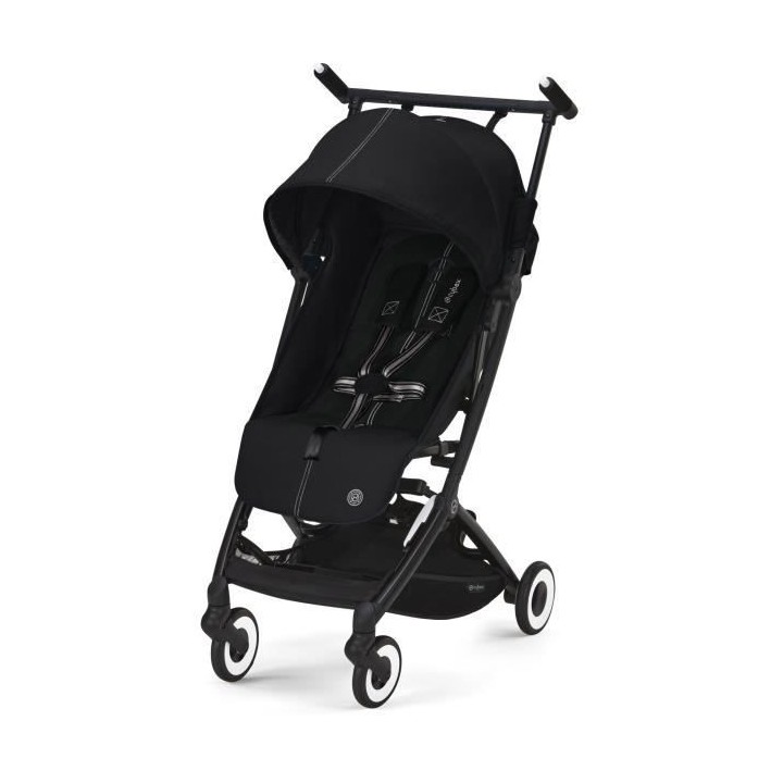 Poussette citadine ultra compacte LIBELLE Moon Black CYBEX - De 6 mois