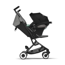 Poussette citadine ultra compacte LIBELLE Moon Black CYBEX - De 6 mois a 4 ans - Noir