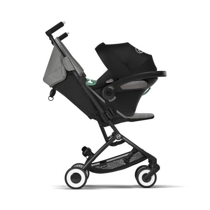 Poussette citadine ultra compacte LIBELLE Moon Black CYBEX - De 6 mois