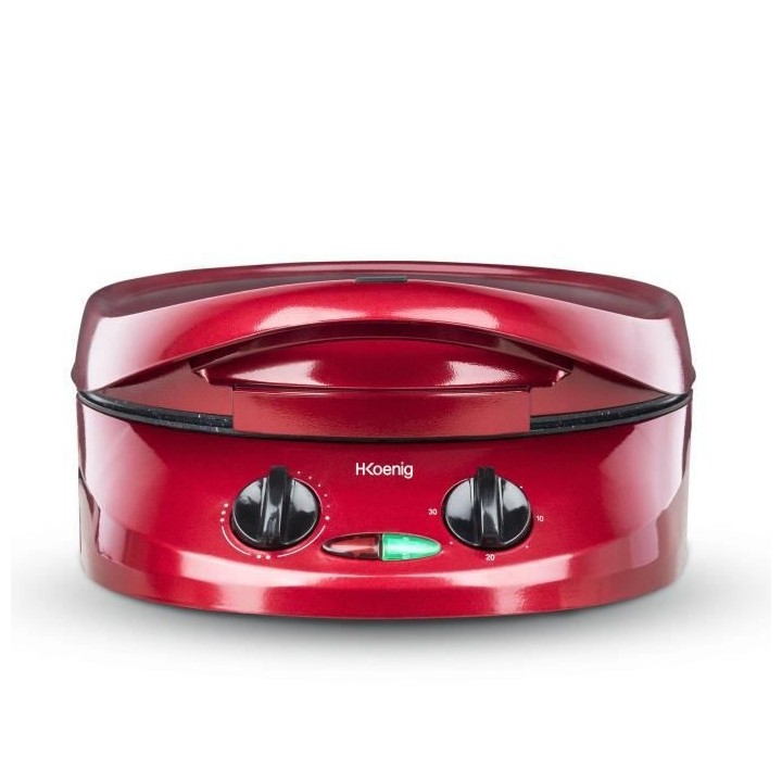 H.KoeNIG TRT180 Four a tarte Tart Express - Multifonction - Rouge