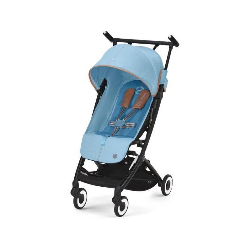 Poussette citadine ultra compacte LIBELLE Beach Blue CYBEX - De 6 mois a 4 ans - Bleu