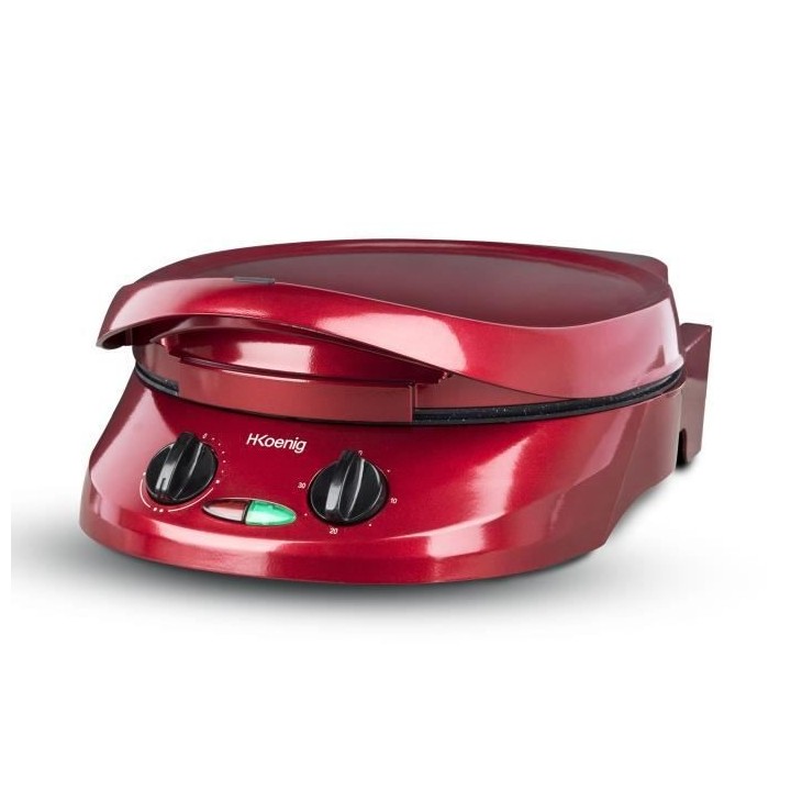 H.KoeNIG TRT180 Four a tarte Tart Express - Multifonction - Rouge