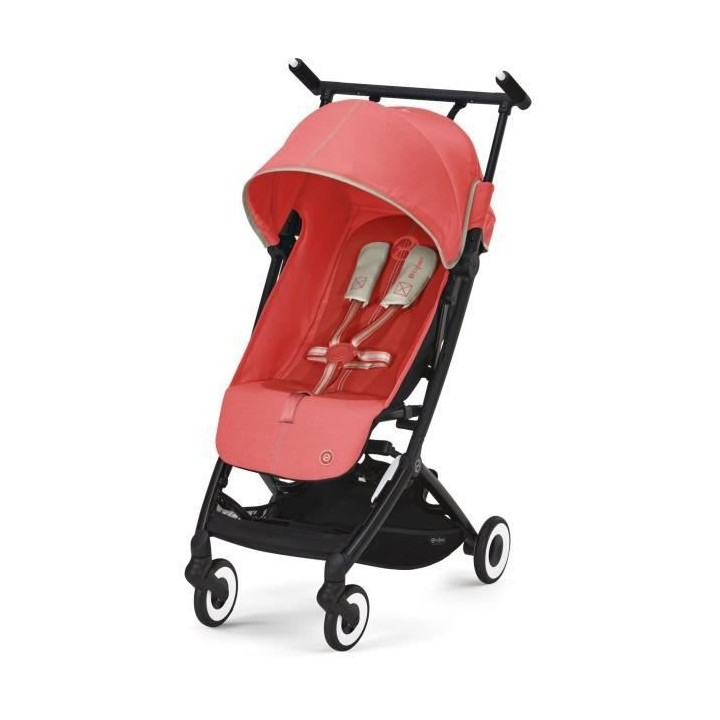 Poussette citadine ultra compacte LIBELLE Hibiscus Red CYBEX - De 6 mo