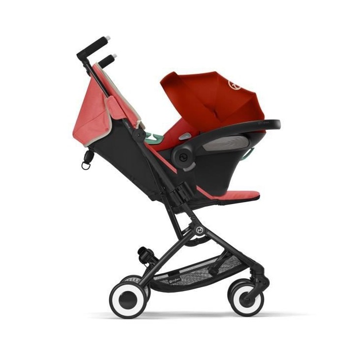 Poussette citadine ultra compacte LIBELLE Hibiscus Red CYBEX - De 6 mo