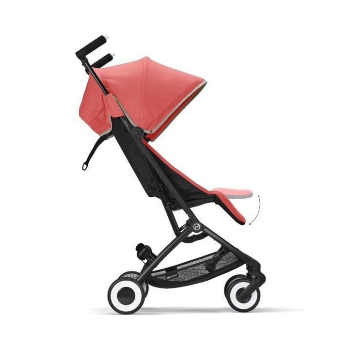 Poussette citadine ultra compacte LIBELLE Hibiscus Red CYBEX - De 6 mo