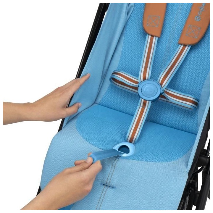 Poussette citadine ultra compacte LIBELLE Hibiscus Red CYBEX - De 6 mo