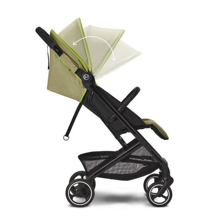 Poussette citadine compacte BEEZY Nature Green CYBEX - De la naissance