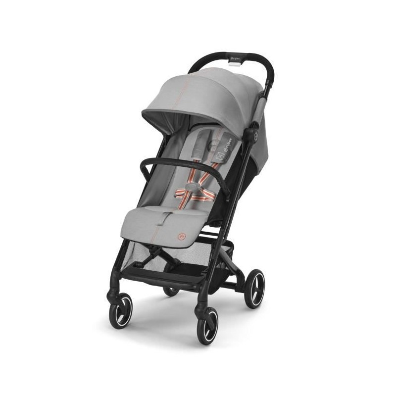 Poussette citadine compacte BEEZY Lava Grey CYBEX - De la naissance a 4 ans - Gris