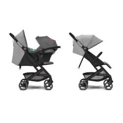 Poussette citadine compacte BEEZY Lava Grey CYBEX - De la naissance a 4 ans - Gris