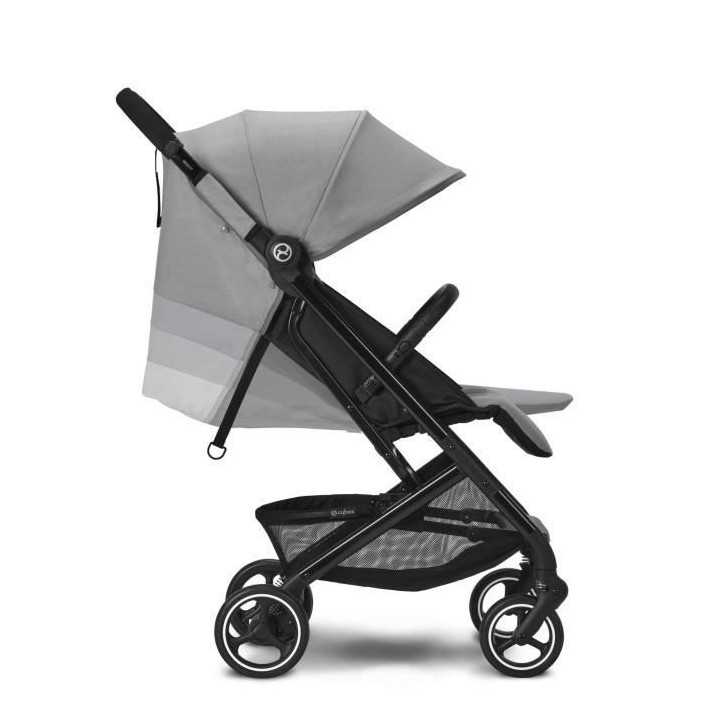 Poussette citadine compacte BEEZY Lava Grey CYBEX - De la naissance a