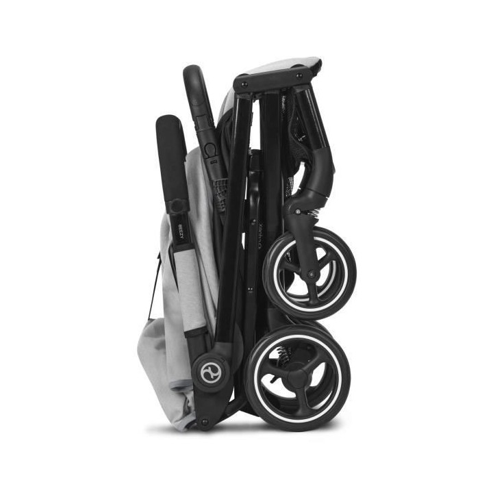 Poussette citadine compacte BEEZY Lava Grey CYBEX - De la naissance a