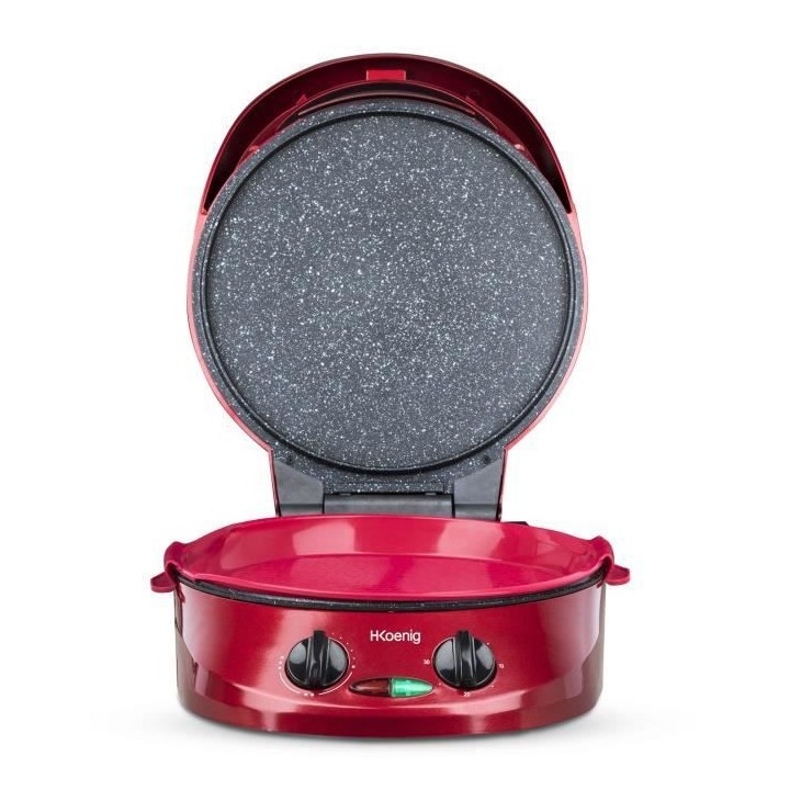 H.KoeNIG TRT180 Four a tarte Tart Express - Multifonction - Rouge