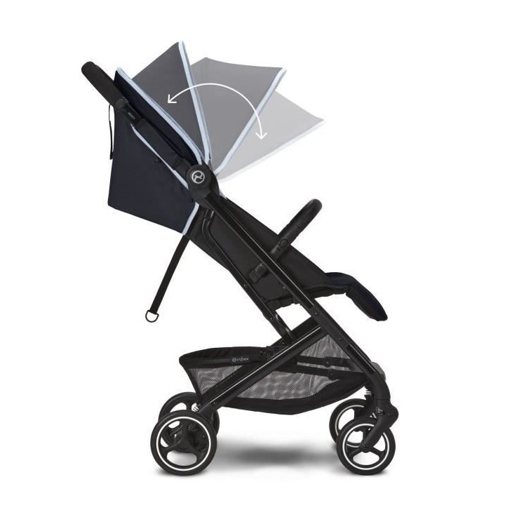 Poussette citadine compacte BEEZY Ocean Blue CYBEX - De la naissance a