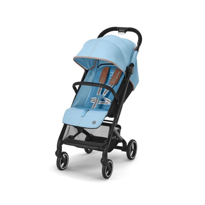 Poussette citadine compacte BEEZY Beach Blue CYBEX - De la naissance a 4 ans - Bleu