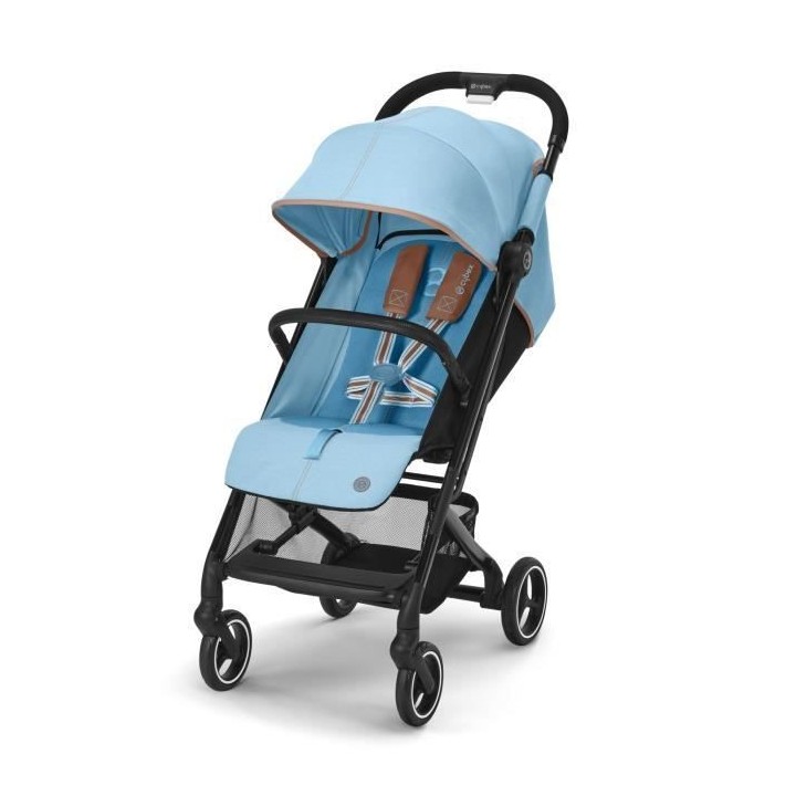 Poussette citadine compacte BEEZY Beach Blue CYBEX - De la naissance a