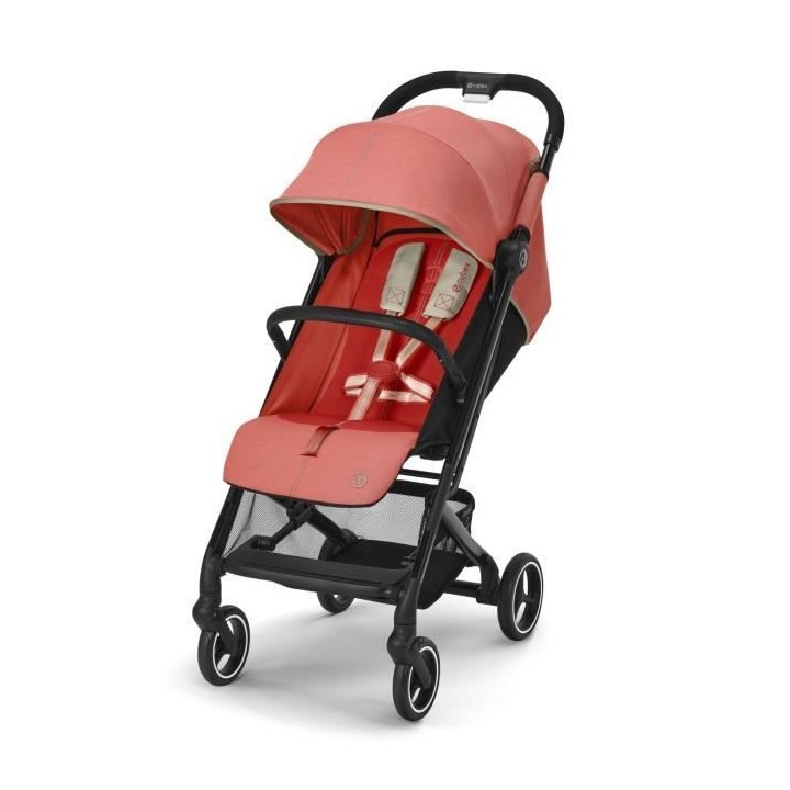 Poussette citadine compacte BEEZY Hibiscus Red CYBEX - De la naissance