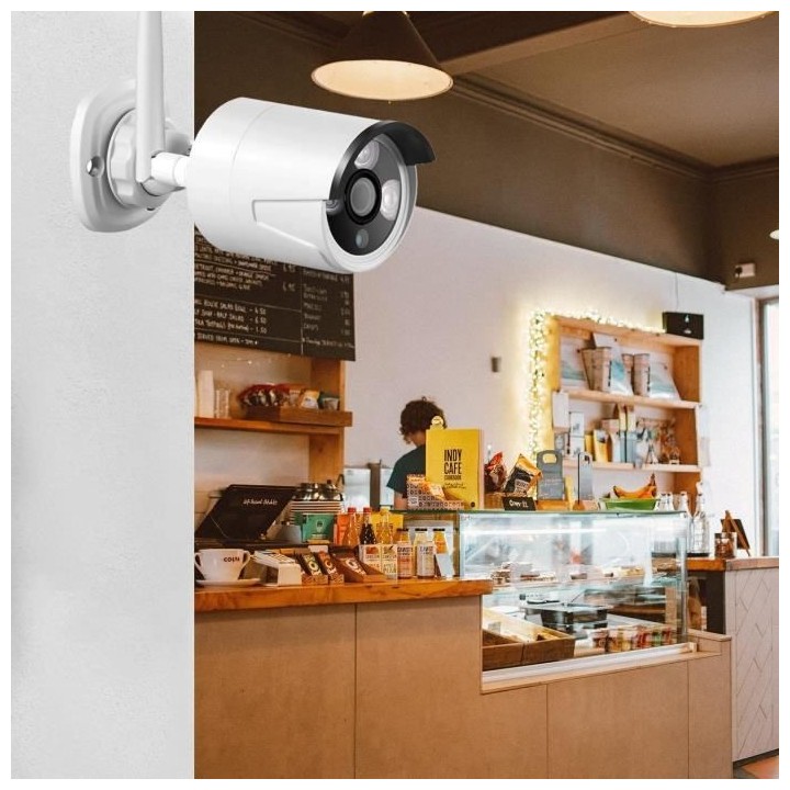 Systeme NVR Daewoo avec disque dur 1To et 4 Caméras