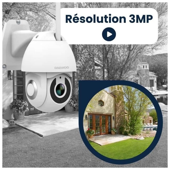 Caméra EP505 Daewoo 3MP