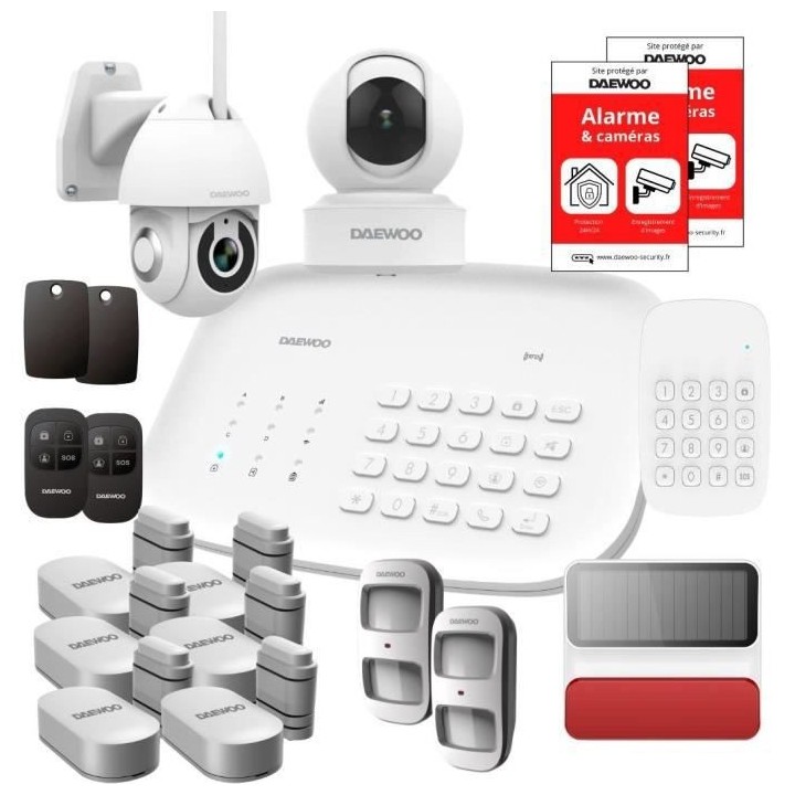 Pack Alarme Daewoo Wifi / GSM SA655