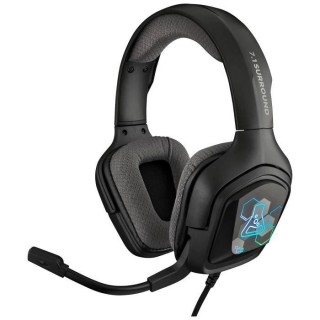 THE G-LAB KORP-COBALT-7.1 Casque Gaming 7.1 RGB - Avec logiciel - Noir