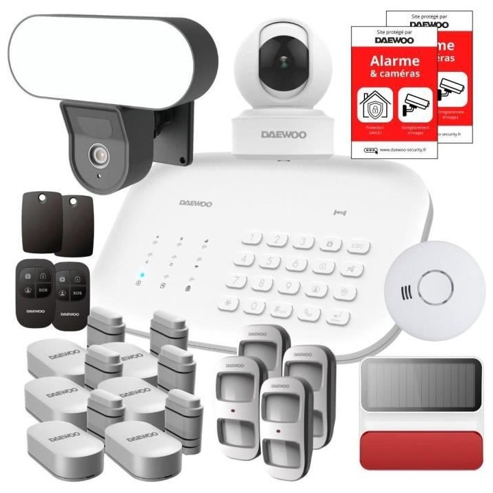 Pack Alarme Daewoo Wifi / GSM SA656