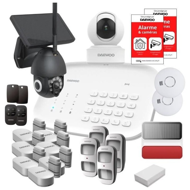 Pack Alarme Daewoo Wifi / GSM SA657
