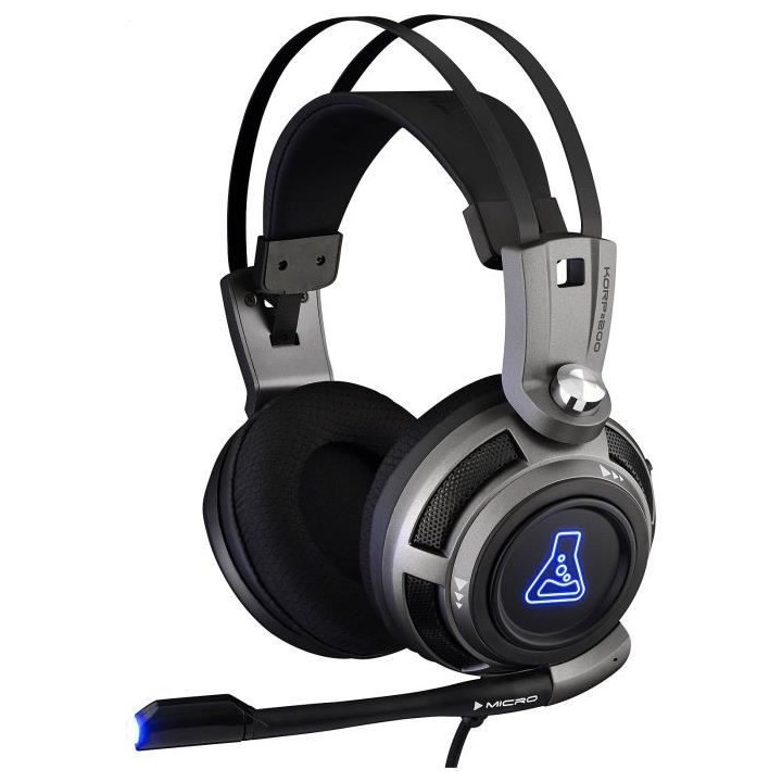 THE G-LAB KORP200-G Casque gaming rétroéclairé - PC, PS4, XBox One